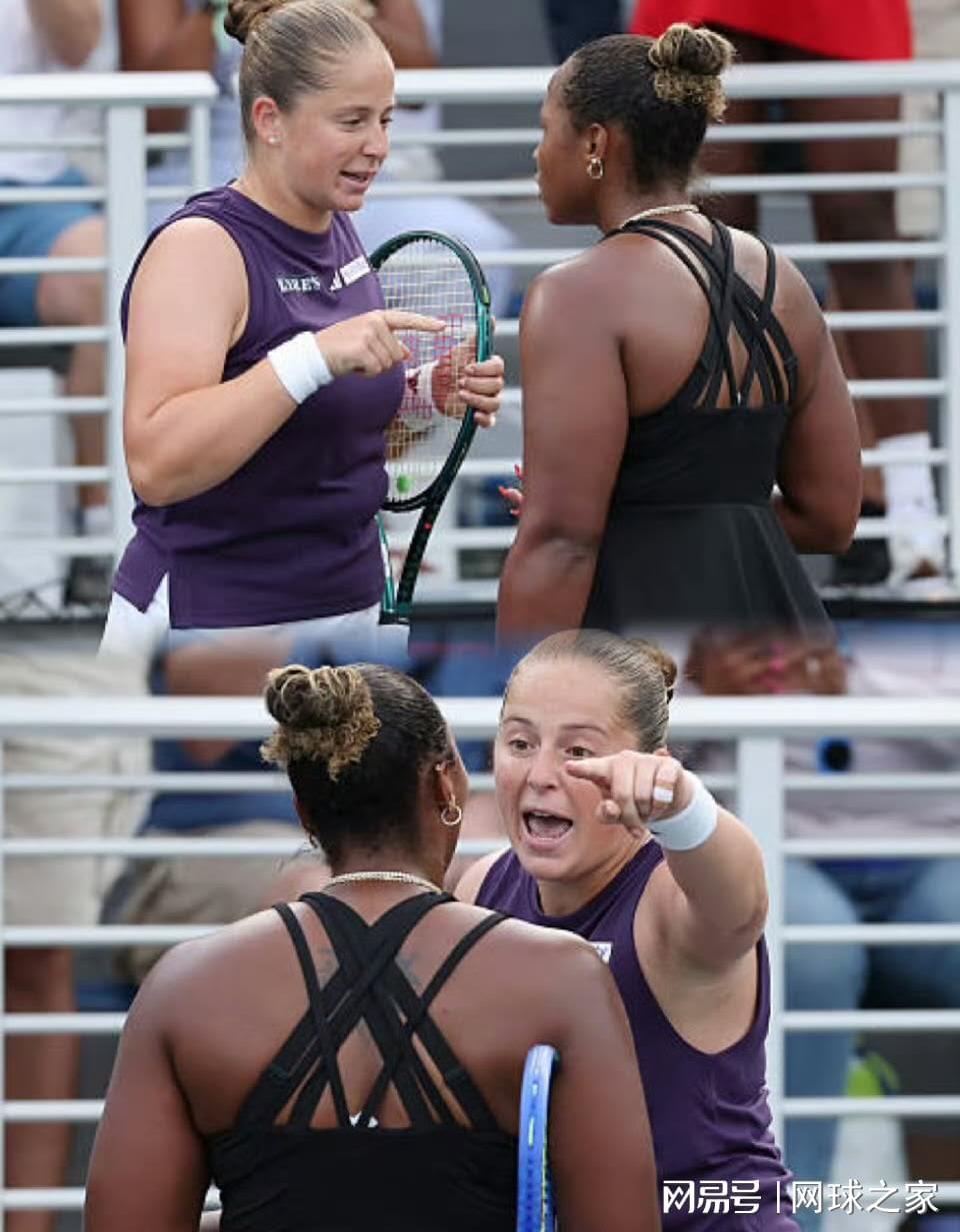 汤森德:不指望她道歉,重要的是自己用球拍说话,而她已经回家了